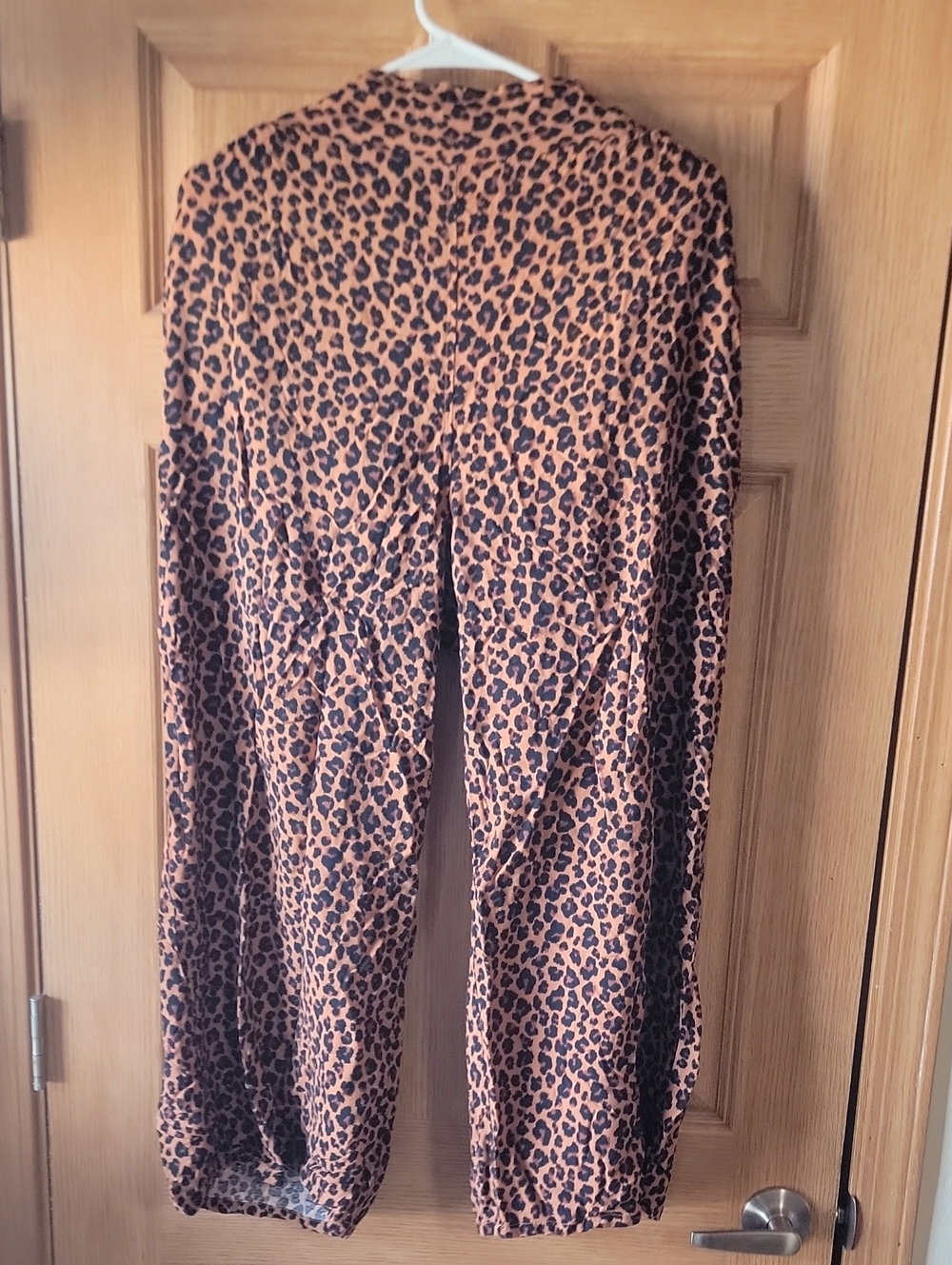 ✨️Closet Cleanout✨️ Abound Leopard Print Wide-Leg Trousers in Brown and Black